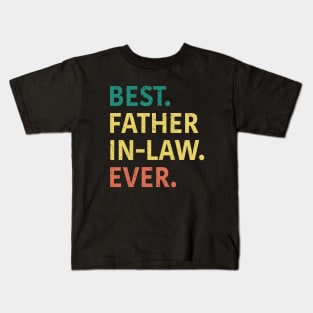 Best Father In Law Ever Kids T-Shirt